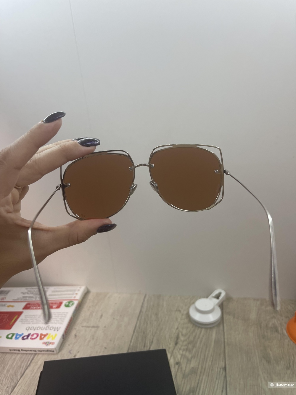 Солнцезащитные очки Dior, one size