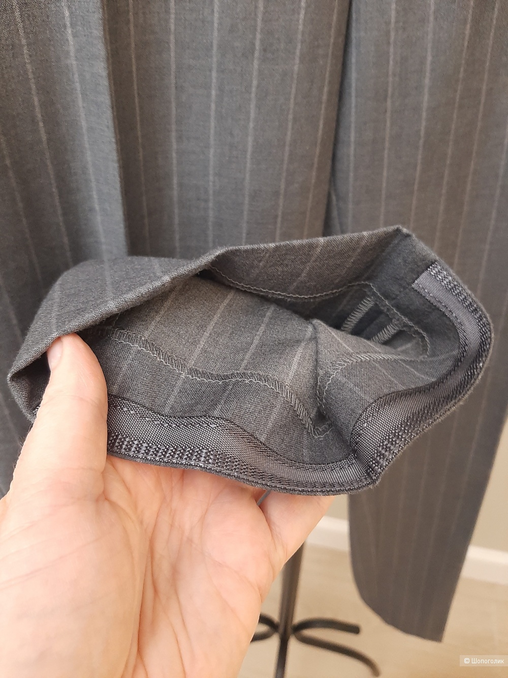 Шерстяные мужские брюки Brunello Cucinelli р.50-52