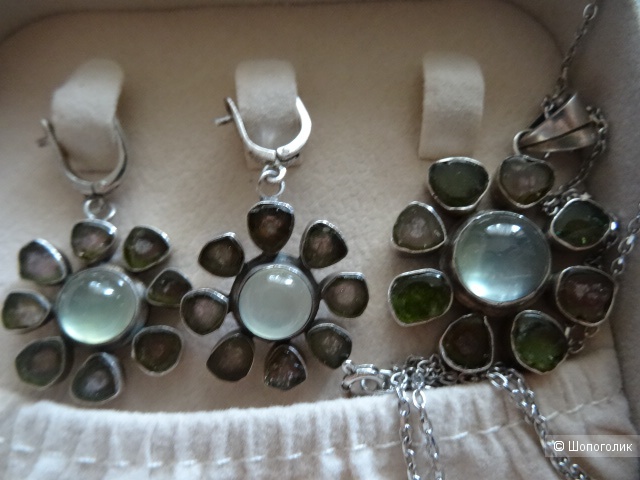 Сет из серёжек и подвески, размер one size