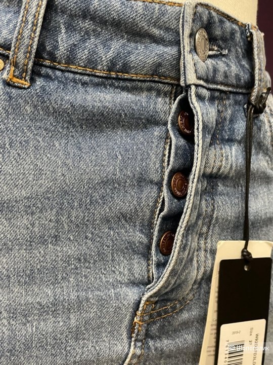 Юбка Guess, джинсовая мини-юбка, 27 амер