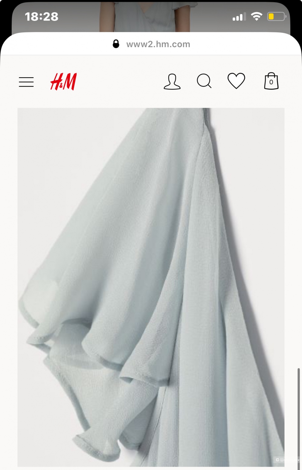 Платье H&M размер 34