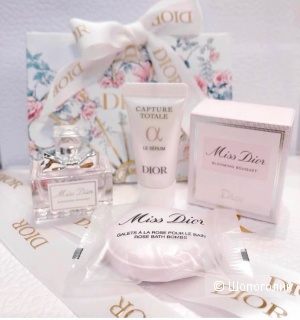 Бомбочки для ванной Miss Dior с ароматом роз,15 гр