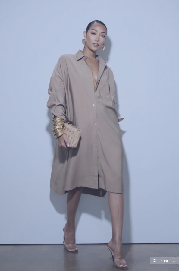 Платье-рубашка Zara/M