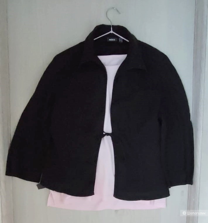Летний пиджак-рубашка лён 100%  МЕХХ, Р.42-44 (S-M)