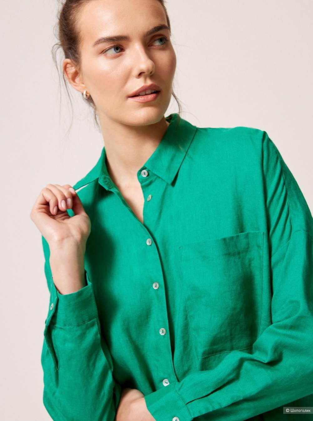 Льняная рубашка Vittoria Vicci/42-46