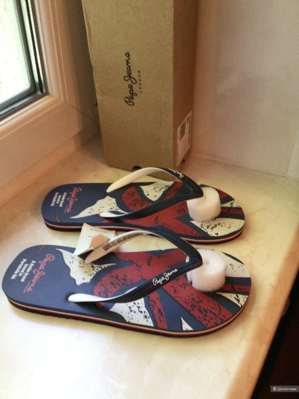 Сланцы, вьетнамки Pepe Jeans, маркировка 38