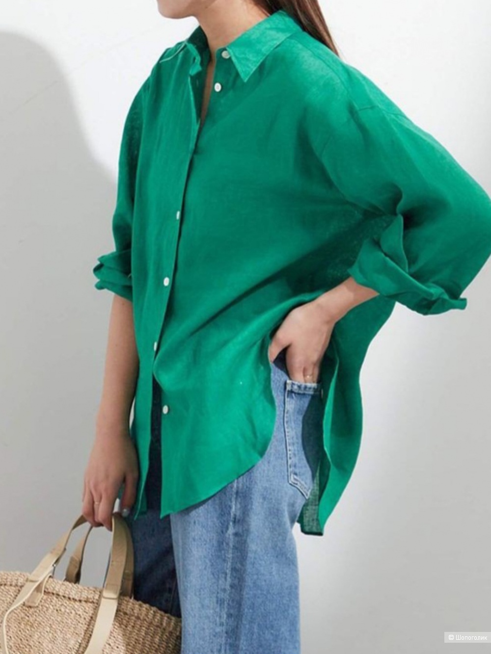 Льняная рубашка Vittoria Vicci/42-46