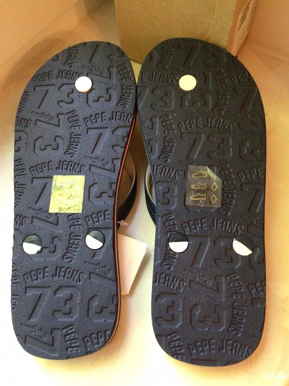 Сланцы, вьетнамки Pepe Jeans, маркировка 38