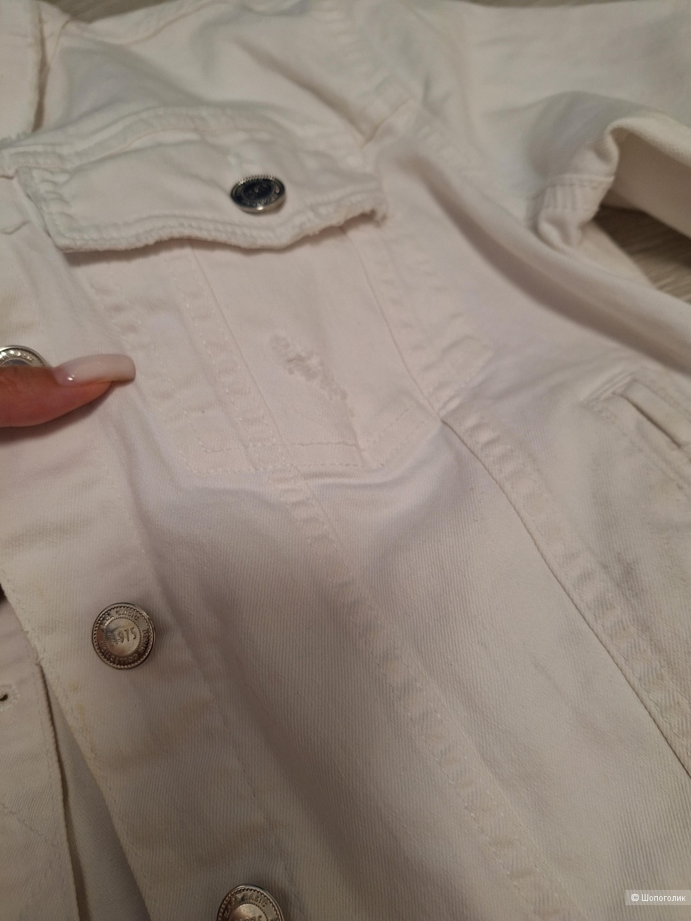 Джинсовка zara 44 размер