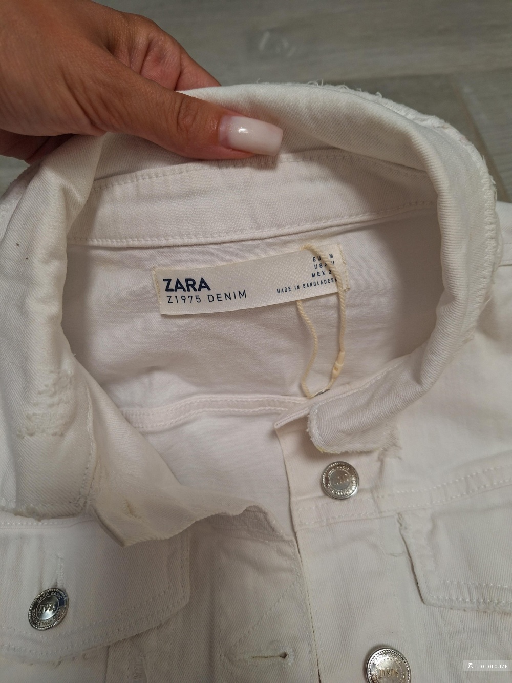 Джинсовка zara 44 размер