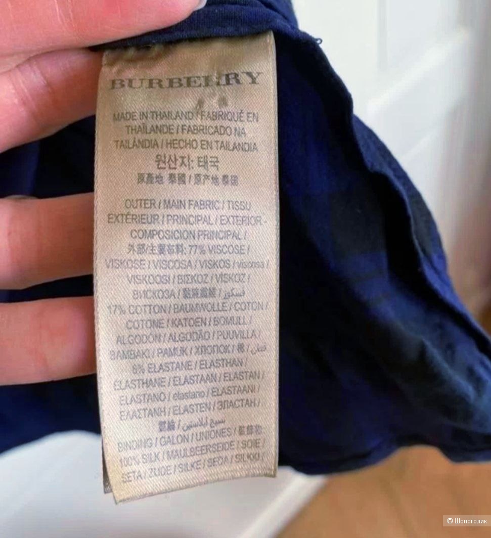 Платье Burberry, размер 42-44/s