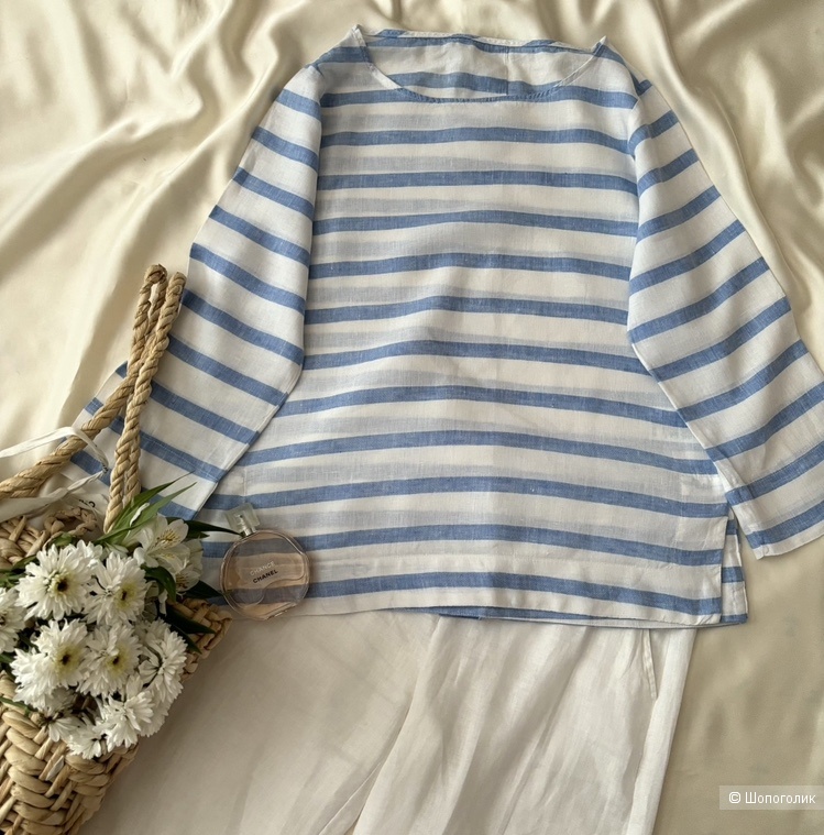 Льняная блузка Franco Callegari размер M-L