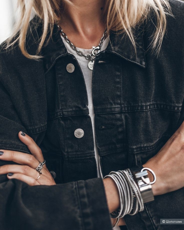 Джинсовая куртка H&M/XS-M