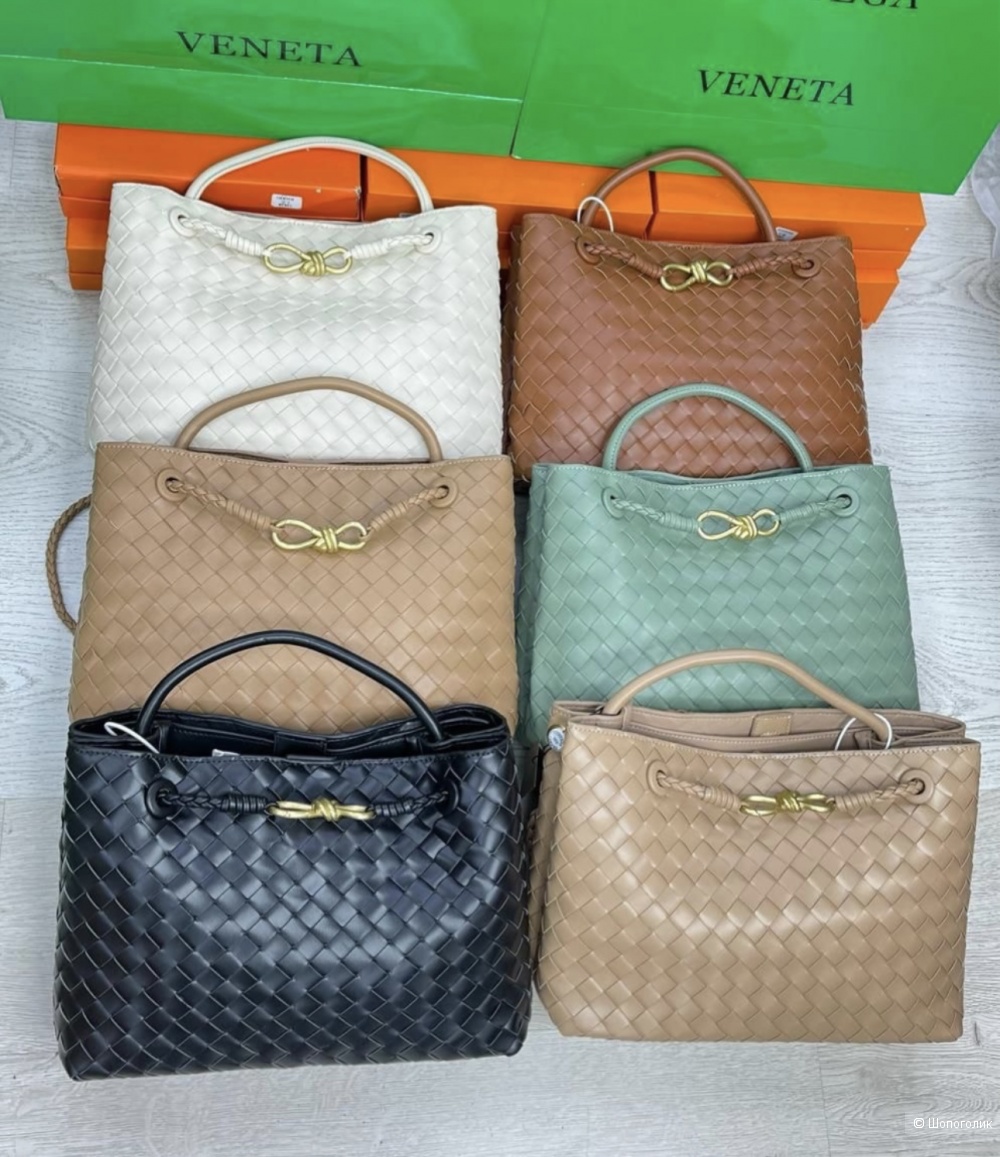 Сумка в стиле Bottega Veneta, 34/24