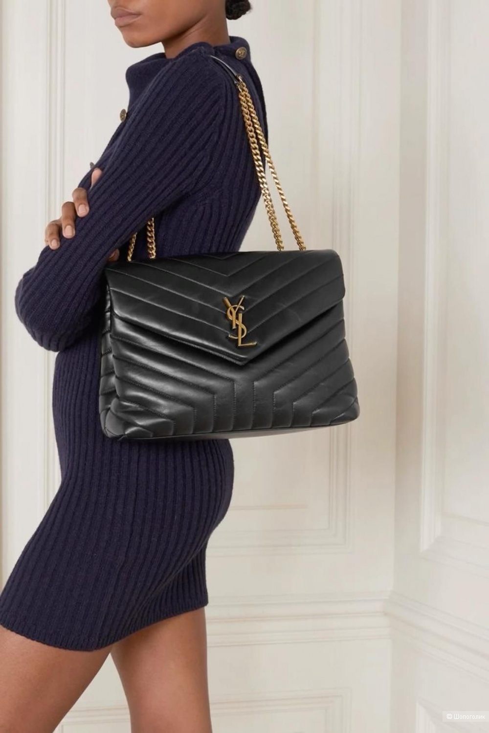 Сумка в стиле Saint Laurent, one size