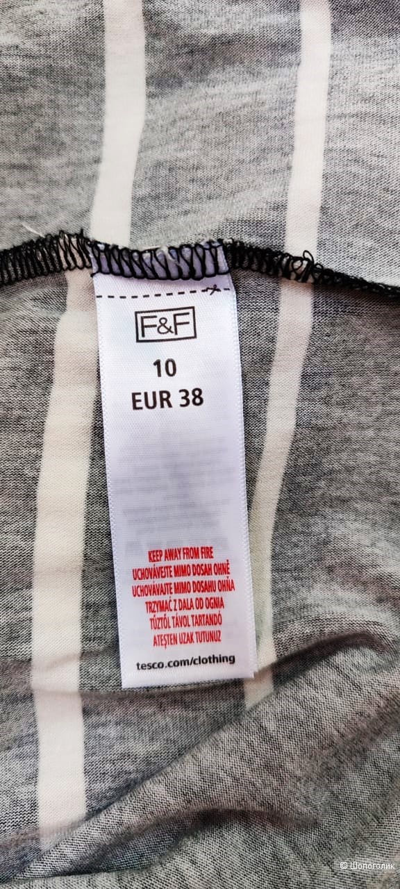 Платье, бренд F&F, UK 10-EUR 38 (р. 40-42)