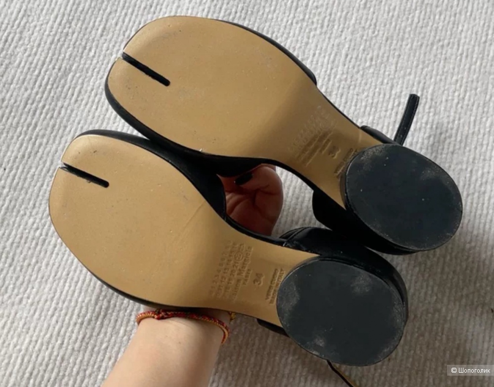 Туфли mm6 margiela tabi 36