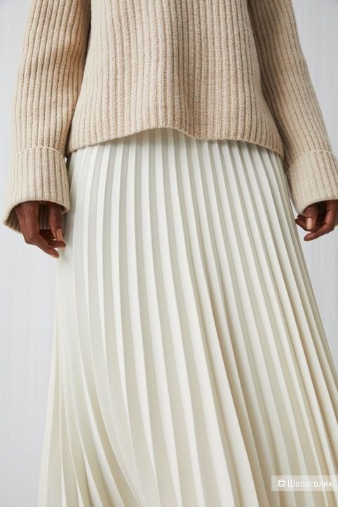 Юбка плиссе кашемир под Brunello Cashmere new, 42-52