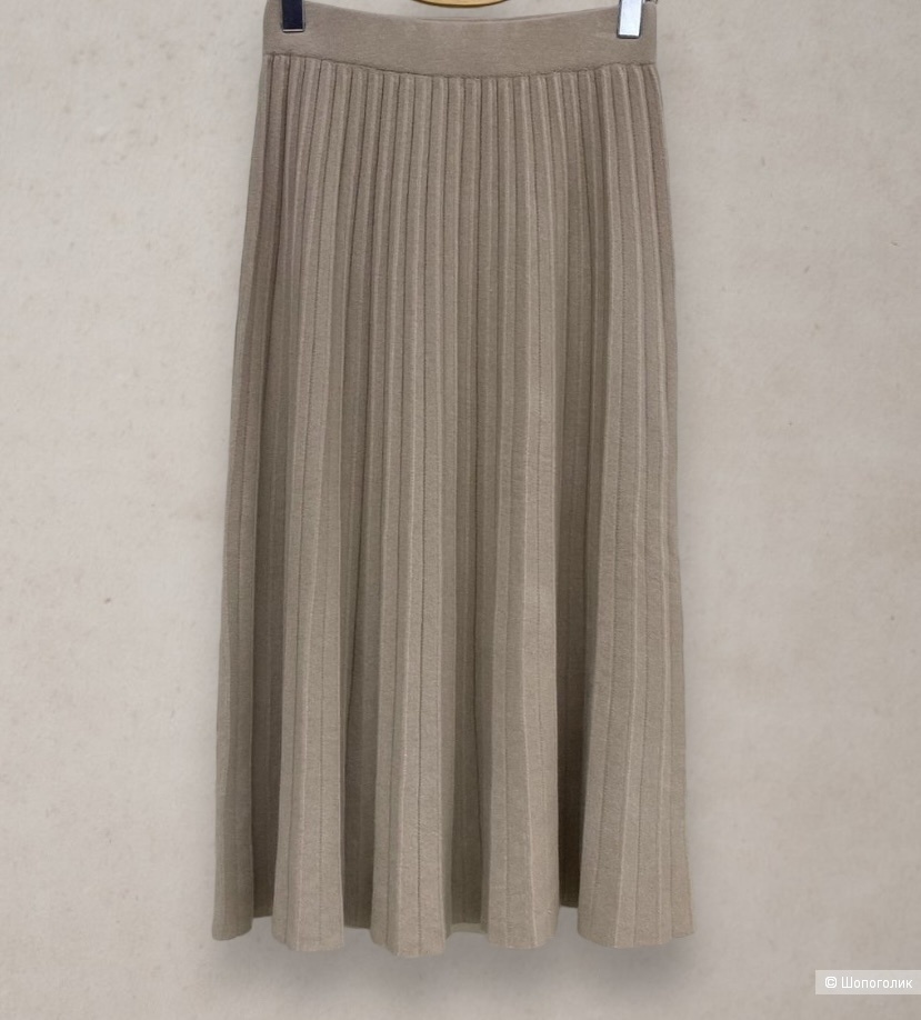 Юбка плиссе кашемир под Brunello Cashmere new, 42-52