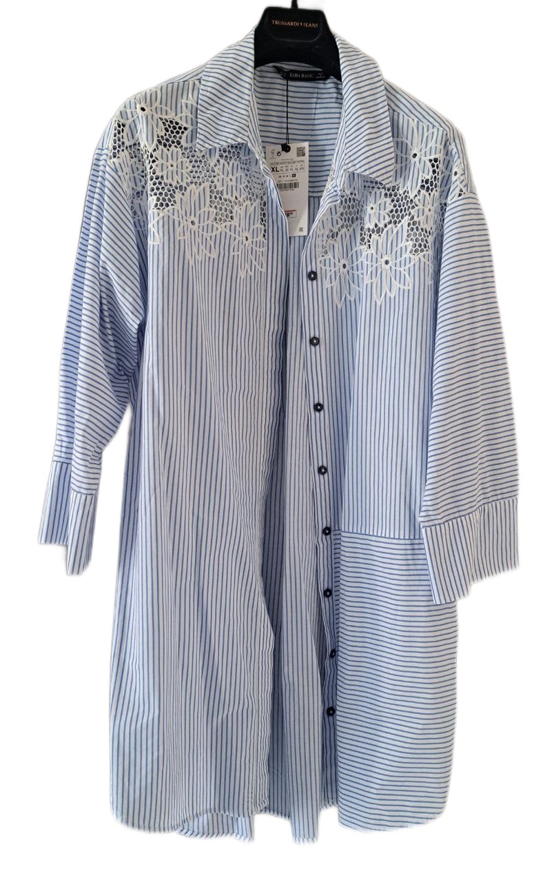 Блуза Zara basic , XL ( 54 разм)