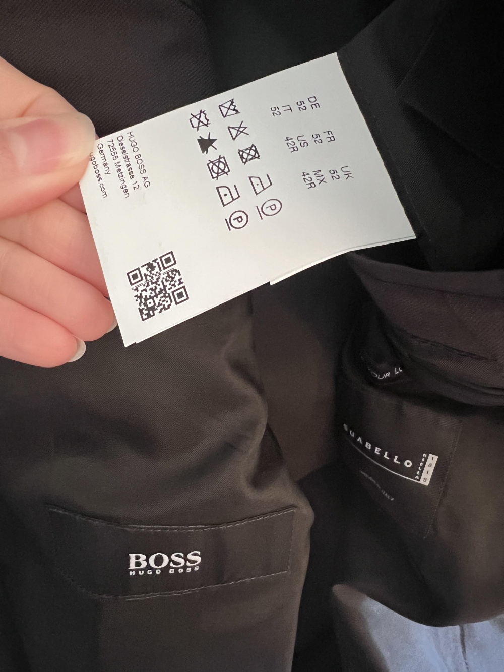 Пиджак Hugo Boss размер 52