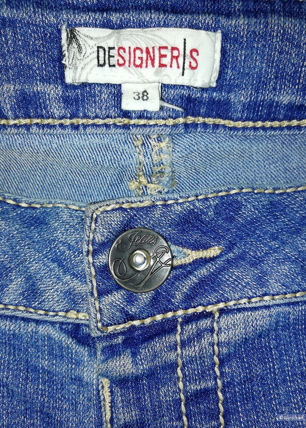 Джинсы женские стрейч slim DESIGNER/S, размер eur38