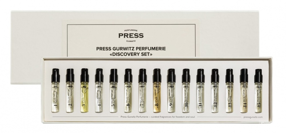 Сет нишевой парфюмерии PRESS GURWITZ PERFUMERIE DISCOVERY SET