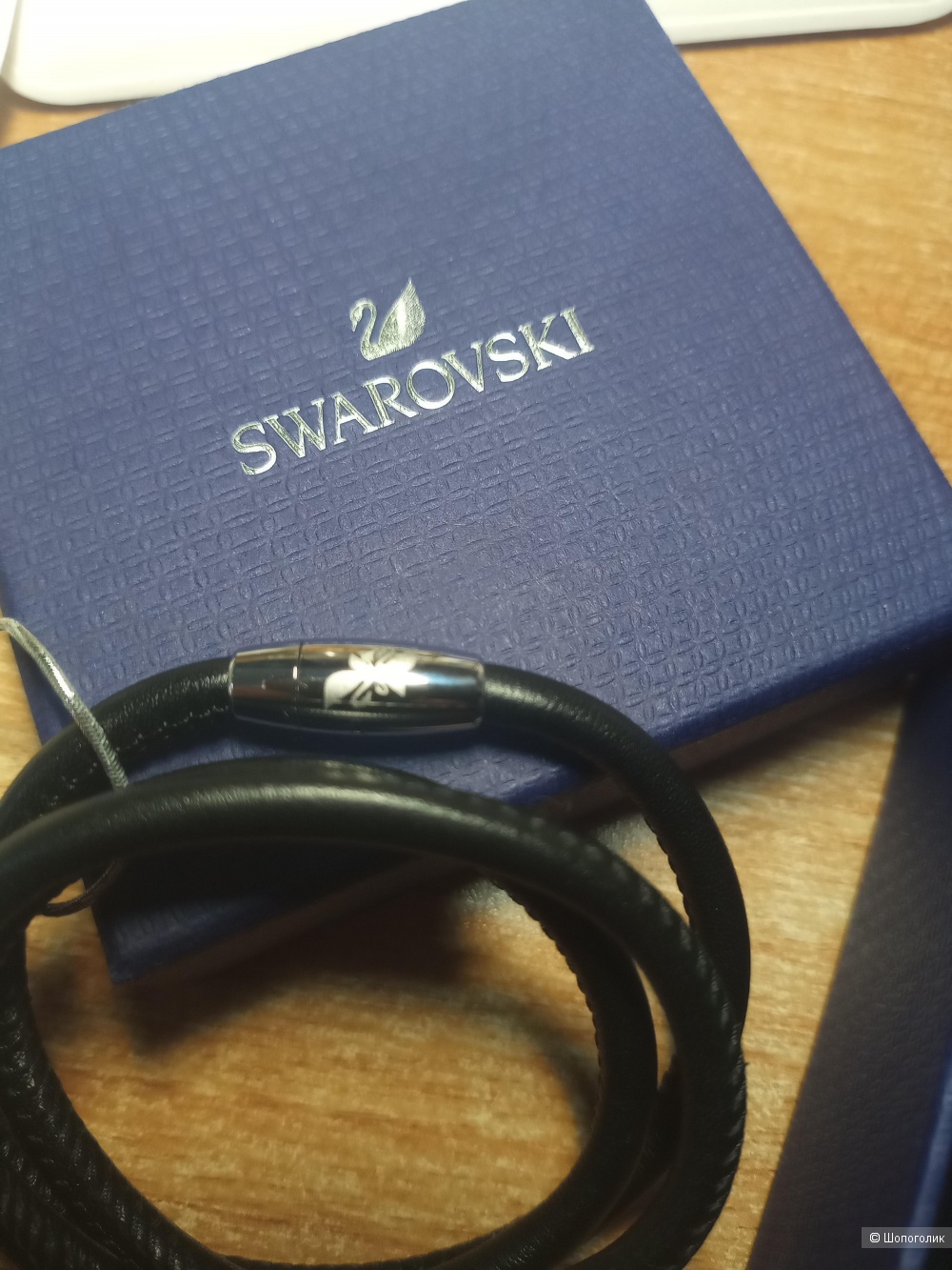 Браслет-чокер Swarovski, one size.