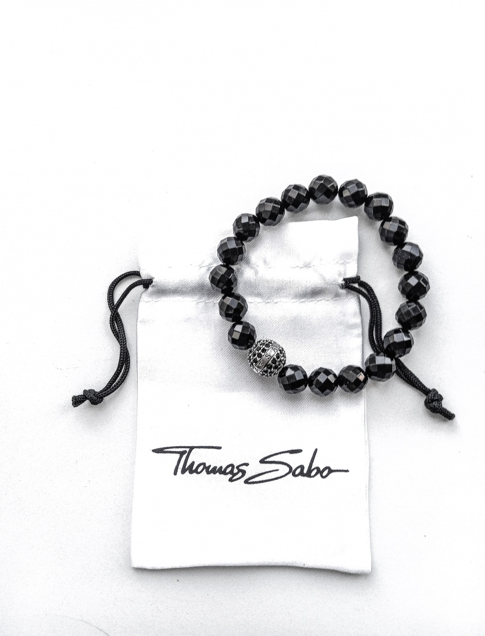 Thomas Sabo браслет с бусиной-серебро