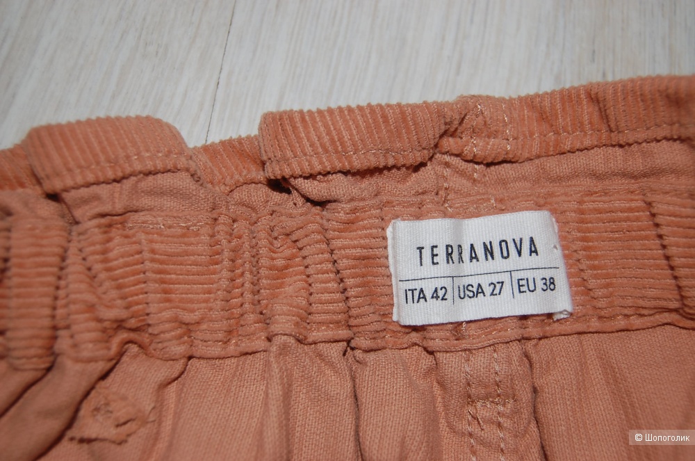 Вельветовые брюки Terranova 44-46