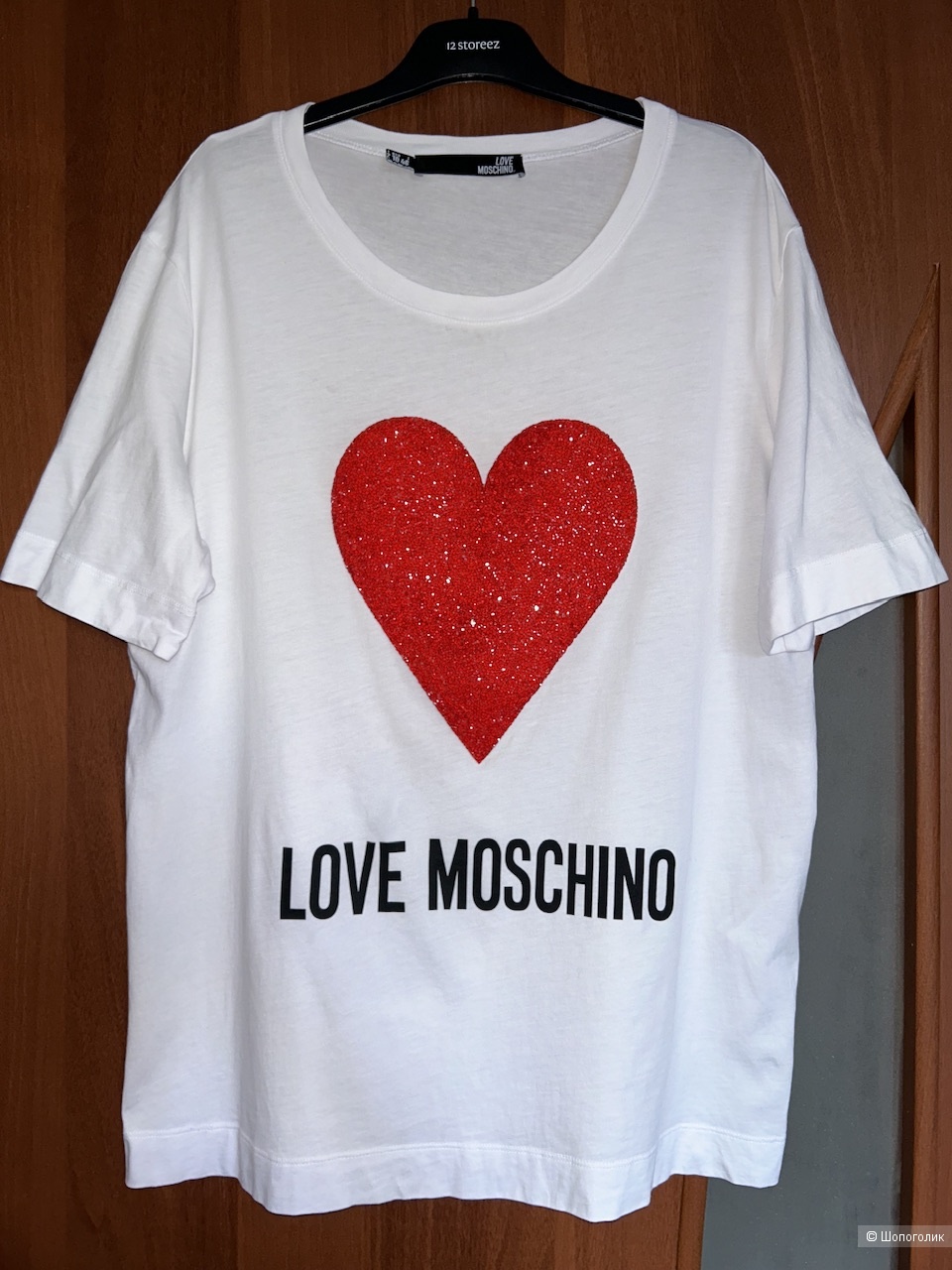 Футболка LOVE MOSCHINO, размер IT46