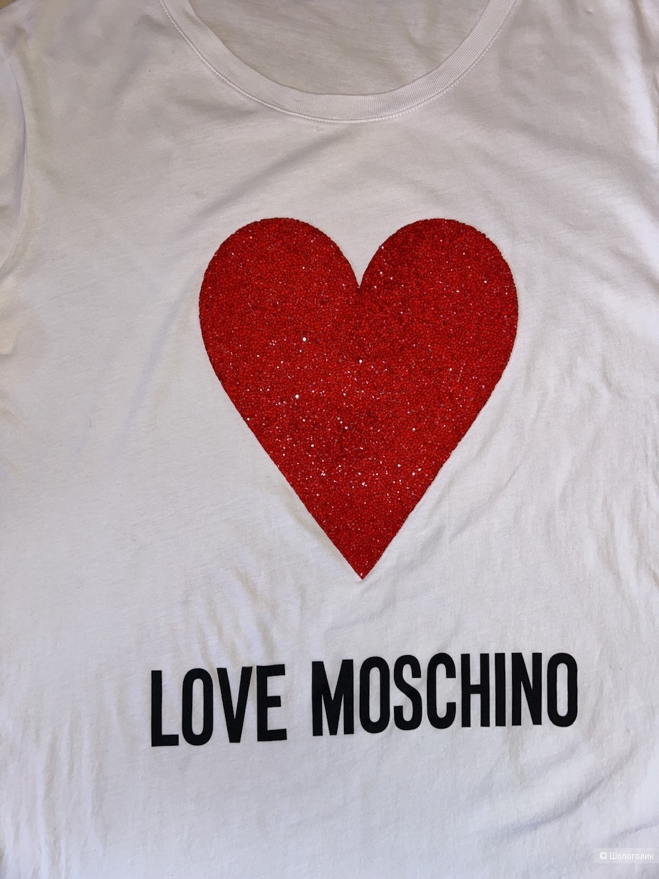 Футболка LOVE MOSCHINO, размер IT46