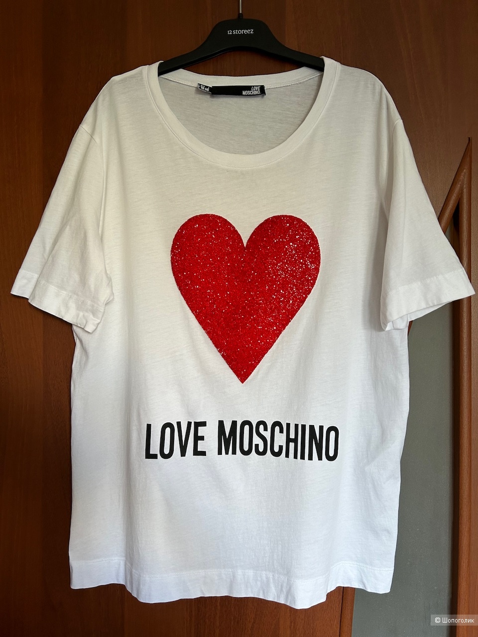 Футболка LOVE MOSCHINO, размер IT46