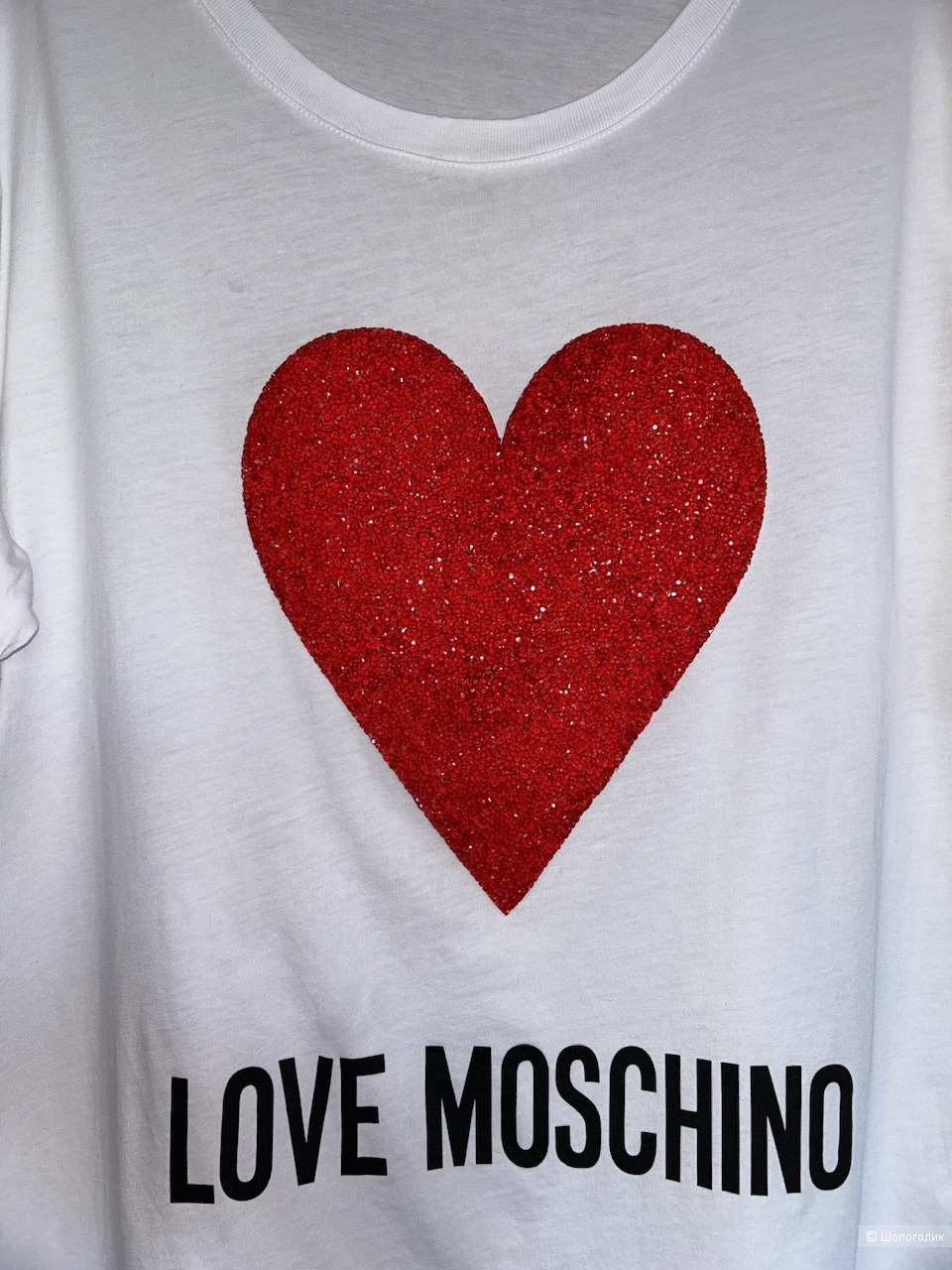 Футболка LOVE MOSCHINO, размер IT46