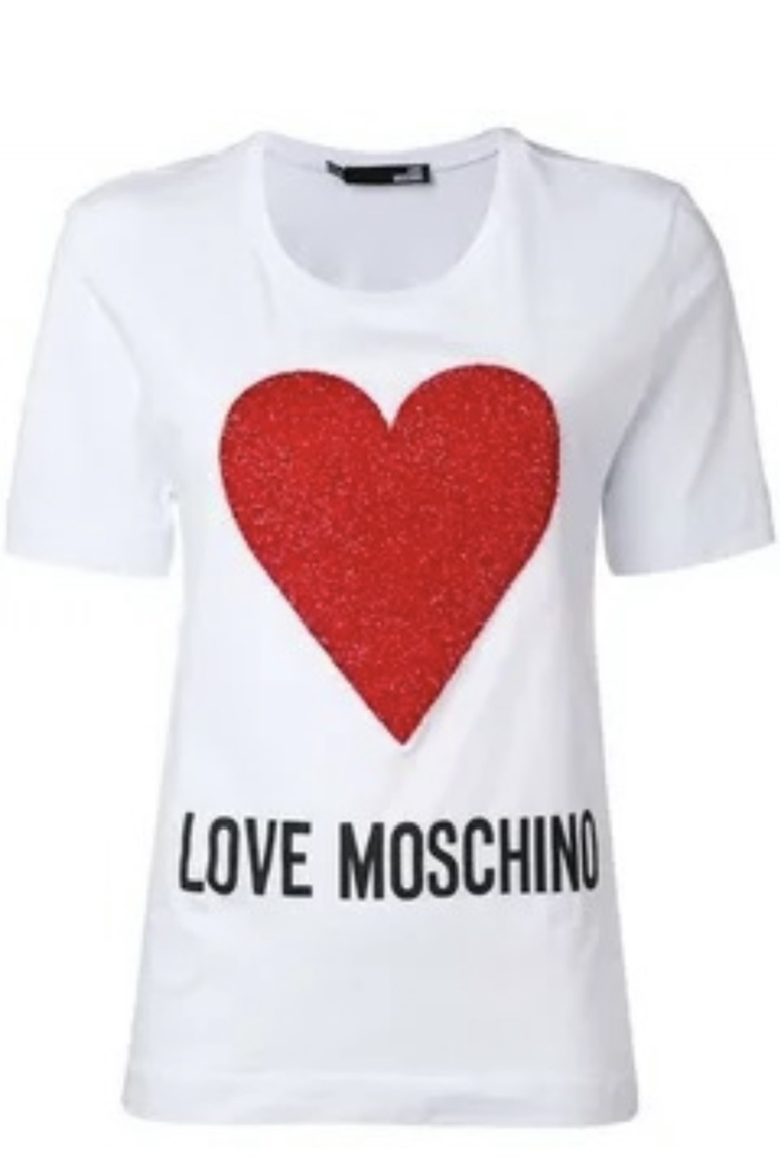 Футболка LOVE MOSCHINO, размер IT46