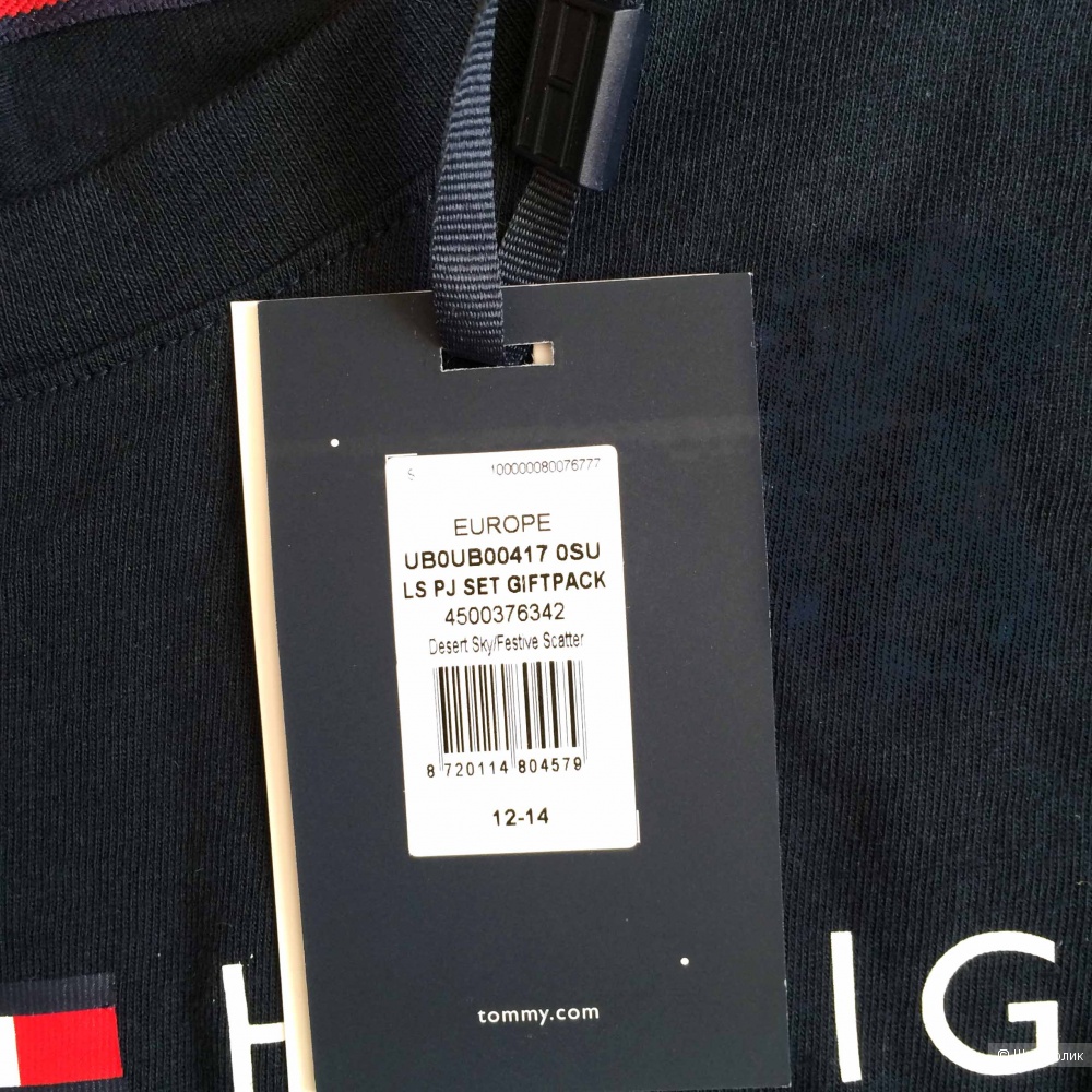 Пижама Tommy Hilfiger размер 152-164, 12/14 лет, XS