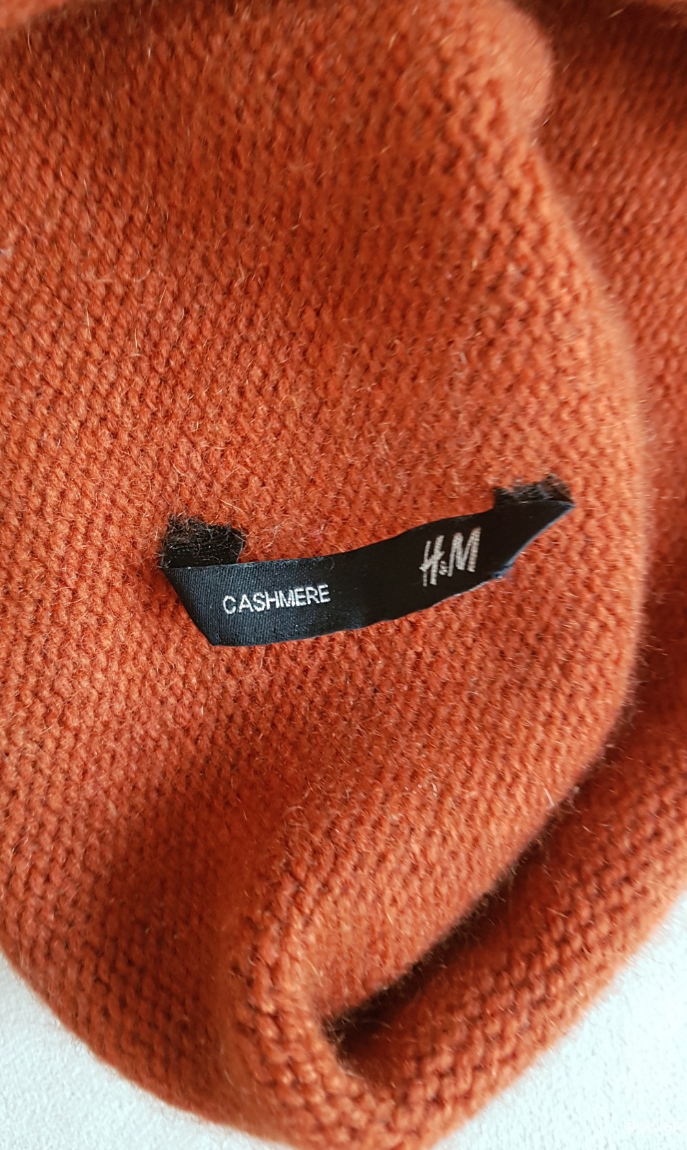 Кашемировая шапка H&M, one size