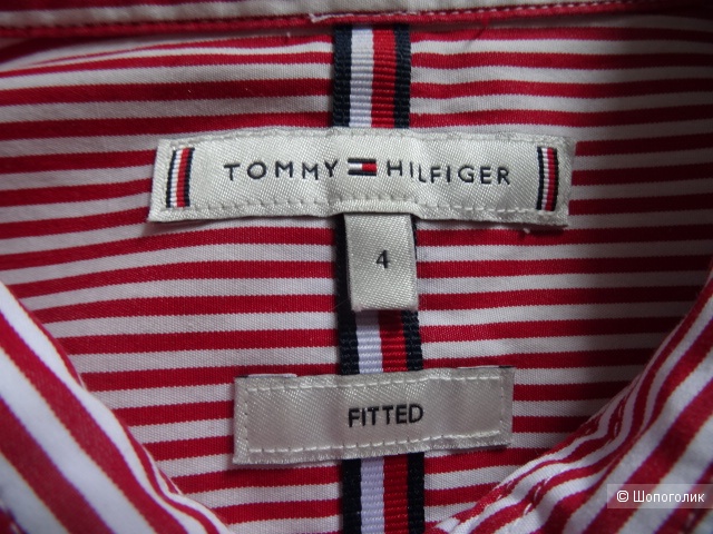 Рубашка tommy hilfiger, размер 4 (XS, S)