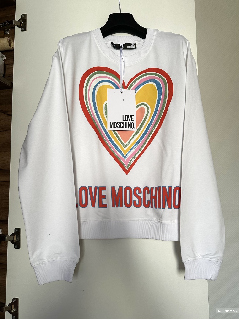 Толстовка-свитшот Love Moschino 44-46-48