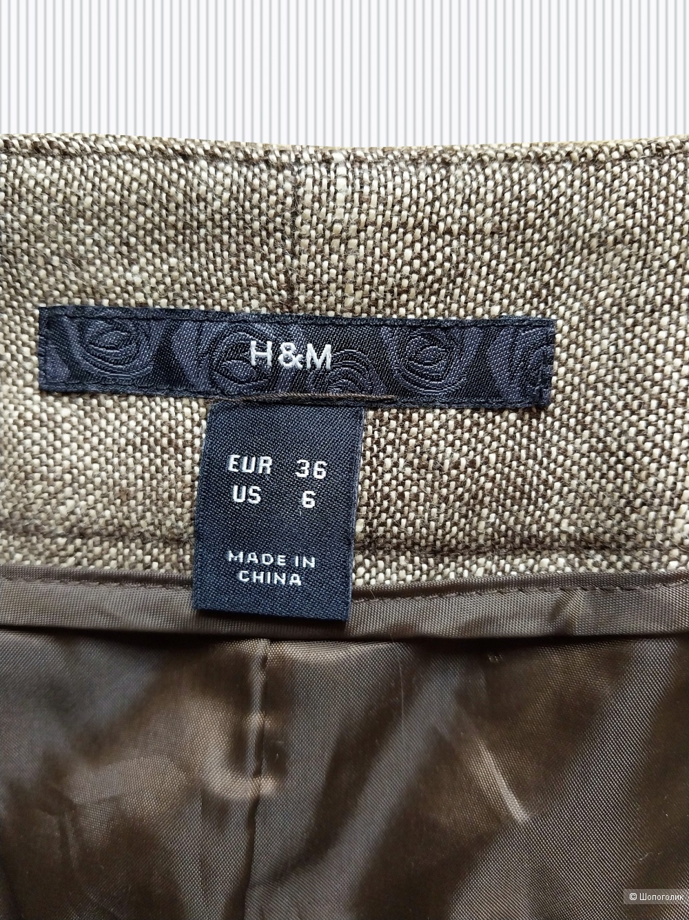 Юбка 100% лен H&M. Размер 42/44