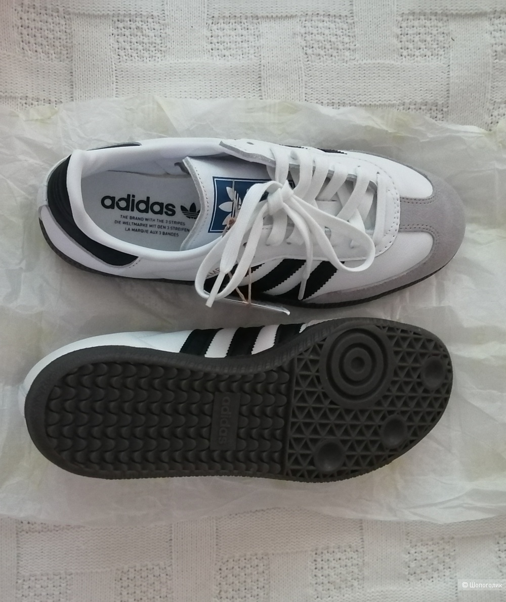 Кеды Adidas Samba OG, размер 6,5 UK/7US на 39 росс.