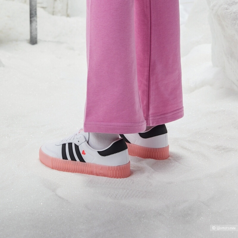 Кеды Adidas Sambarose Valentine, размер 6 UK