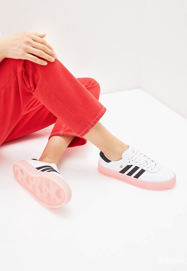 Кеды Adidas Sambarose Valentine, размер 6 UK