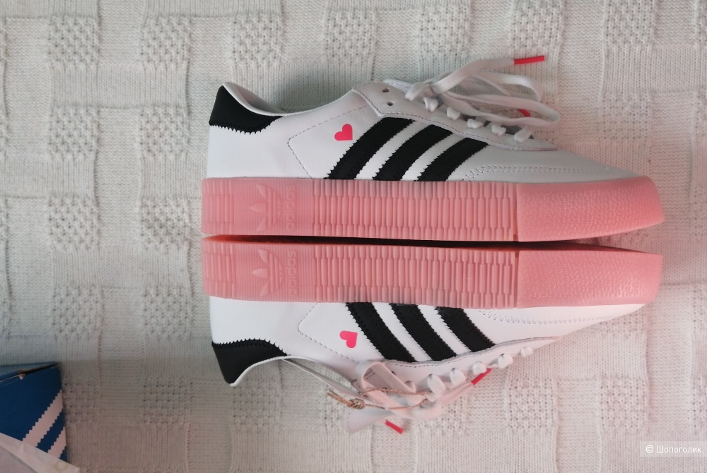 Кеды Adidas Sambarose Valentine, размер 6 UK