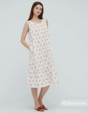 Ночная сорочка Uniqlo x Cath Kidston, размер XS