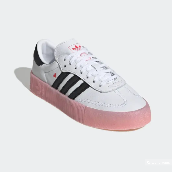 Кеды Adidas Sambarose Valentine, размер 6 UK