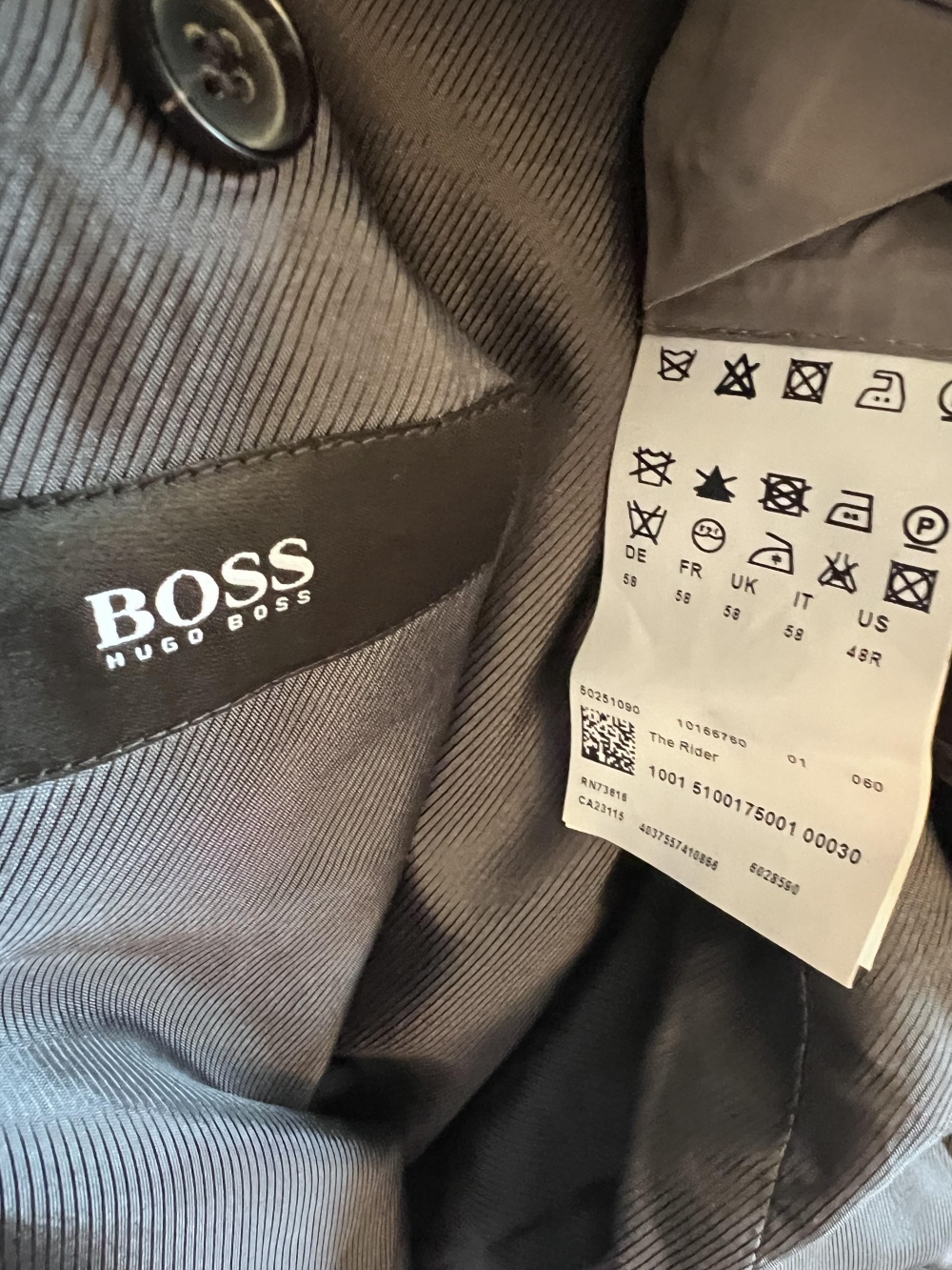 Пиджак Hugo Boss размер 54-56