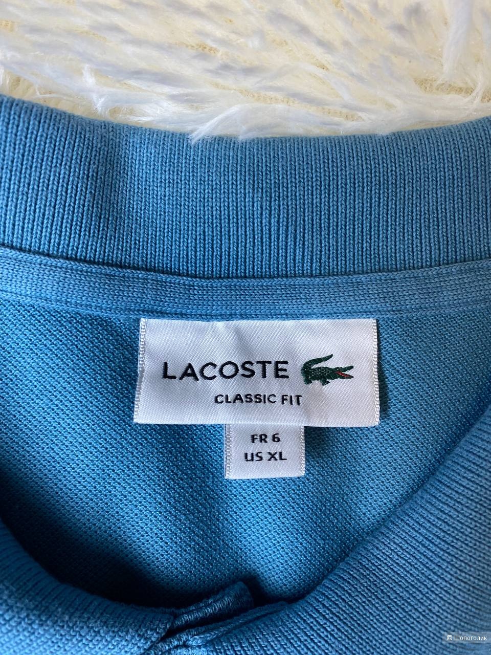 Поло Lacoste, classic fit, размер: XL