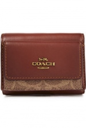 Кожаный кошелек Coach