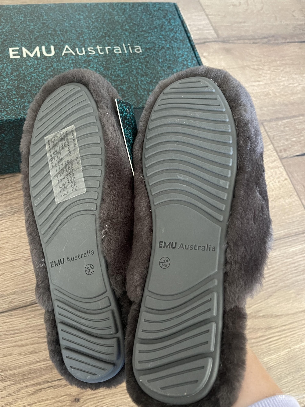 Тапочки emu Australia 37eur.,6us